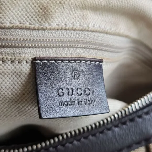 Gucci GG monogram Sukey Hobo Bag Brown - Picture 12 of 16